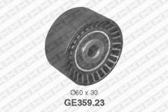 GE359.23_ролик обводной ремня ГРМ C3, 206 для CITROEN C4 Grand Picasso I (UA_) 1.6 HDi 2006-, код двигателя 9HY(DV6TED4),9HZ(DV6TED4), V см3 1560, кВт 80, л.с. 109, Дизель, NTN-SNR GE35923